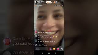 Live At Her House Up With Fans