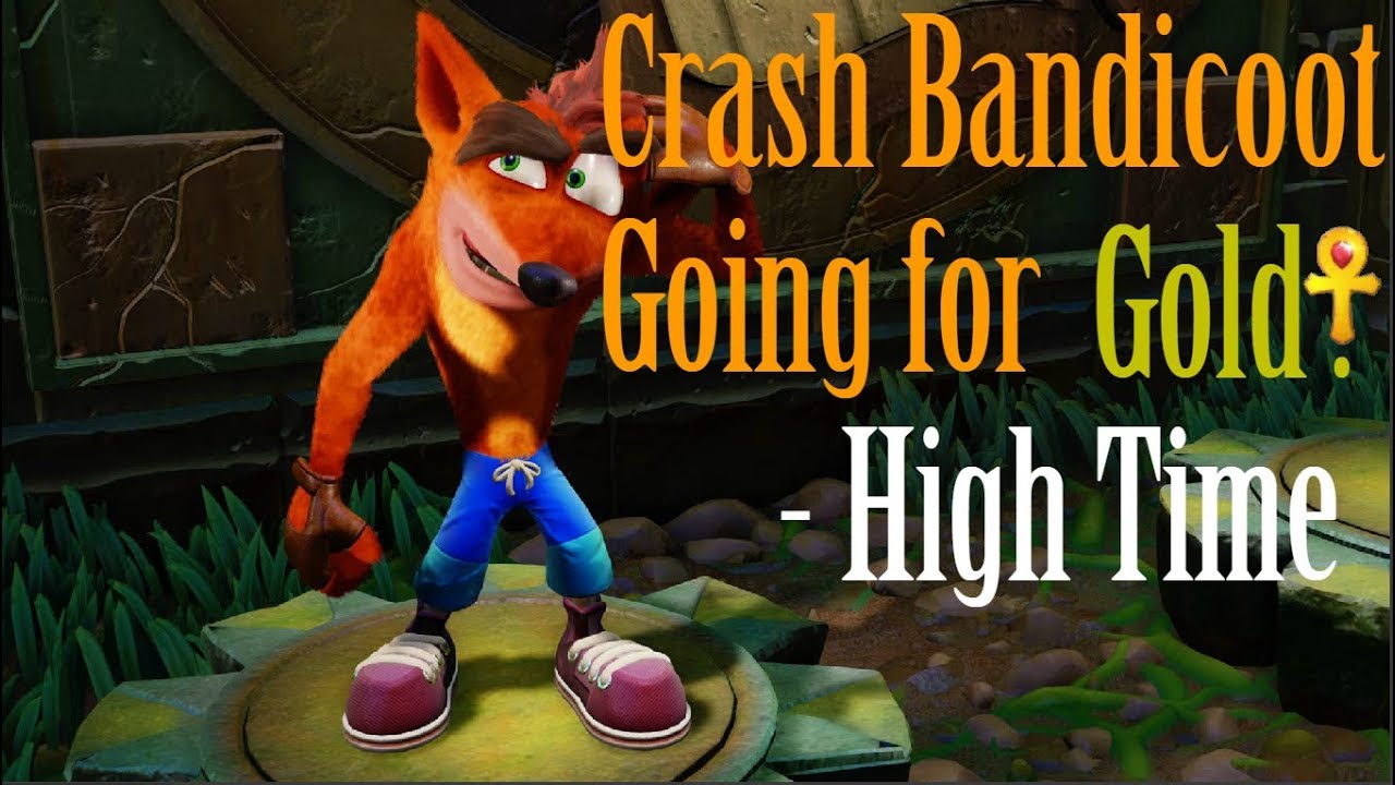 Crash Bandicoot 3 Remastered High Time Gold Relic (10207) YouTube