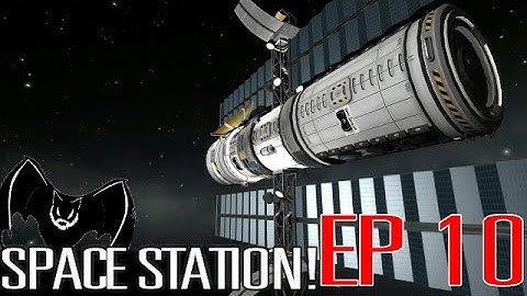 Kerbal Space Program Sandbox 10 "Space Station Launch" KSP Space Station