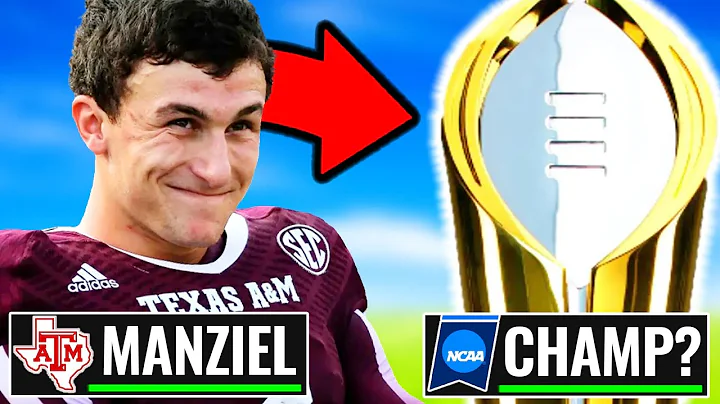 I REPLAYED Johnny Manziels Career in NCAA Football...