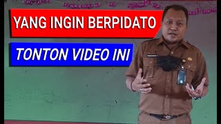 Tonton Video ini Sebelum Berpidato‼️Cara Pidato dengan Membaca Naskah✅ ||Tutorial