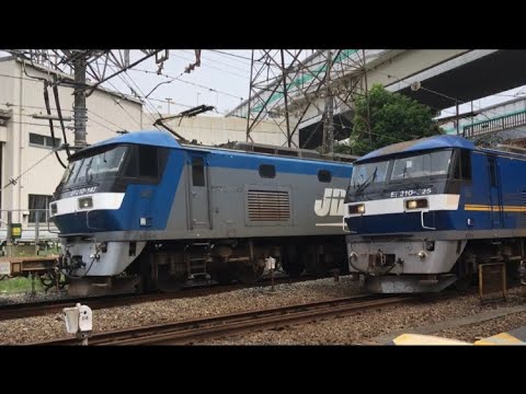 首都圏の貨物列車同士すれ違いシーンまとめ　2022年①