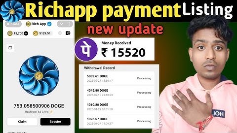 rich app telegram bot withdrawal proof | rich app payment proof | rich app withdrawal process