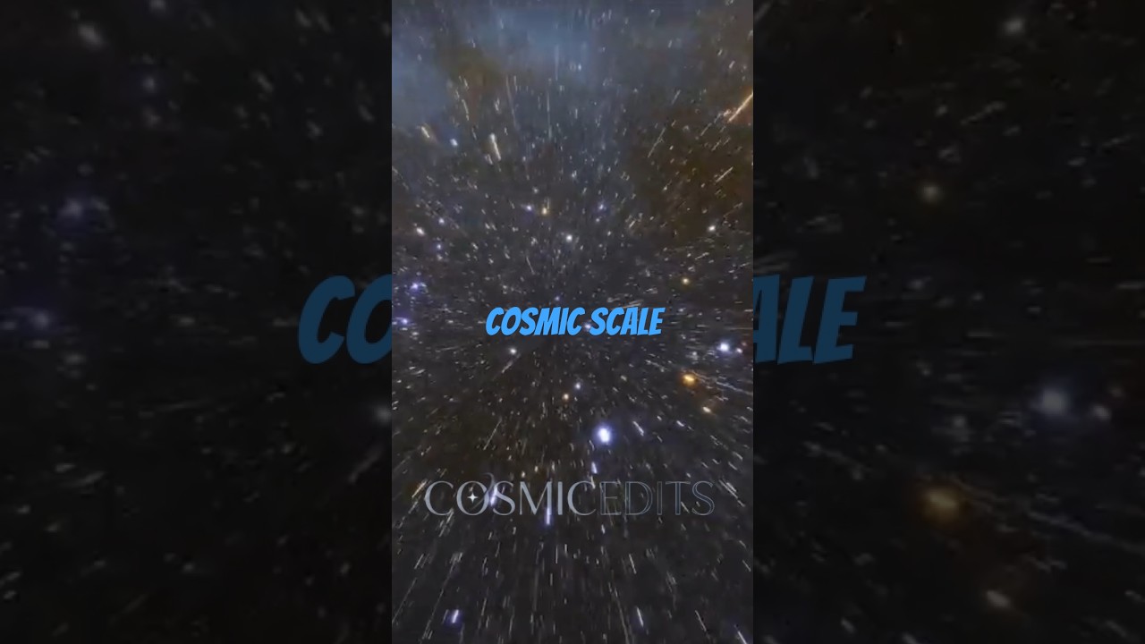 POV: we realise that we are insignificant#universescale#space#universe#astronomy #cosmicedits #viral