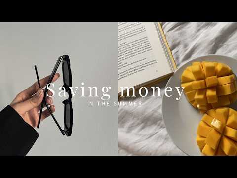 Simple ways I save money in the summer