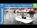 Dinghy-Tour zum Badestrand von Hörnum auf Sylt