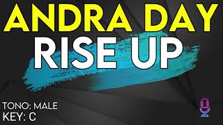 Video thumbnail of "Andra Day - Rise Up - Karaoke Instrumental - Male"