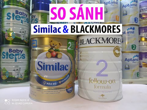 Video So sánh sữa Similac Abbott và Blackmores của Úc - youtube