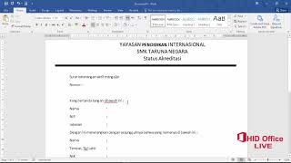 SURAT KETERANGAN AKTIF MENGAJAR