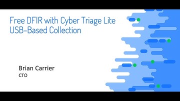 Free DFIR With Cyber Triage Lite - USB-based Collection