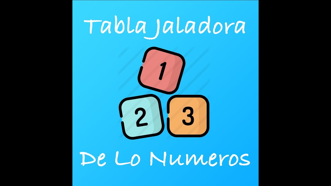 Tabla Jaladora Demo numeros de hoy YouTube