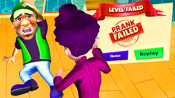 Scary Robber Home Clash - New Update Halloween - Level Failed Just Hanging Around (Android, iOS)