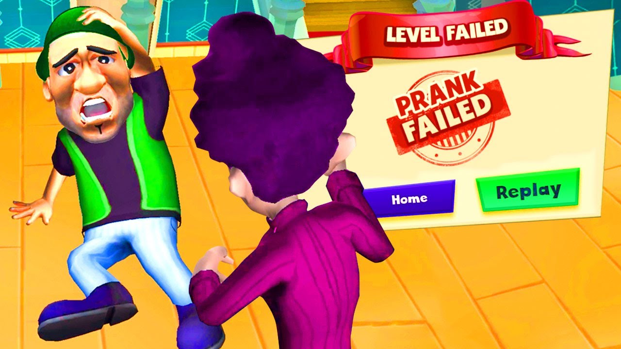 Scary Robber Home Clash - New Update Halloween - Level Failed Just Hanging Around (Android, iOS)