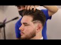 flawless scissor cut with fade. (haircut tutorial)