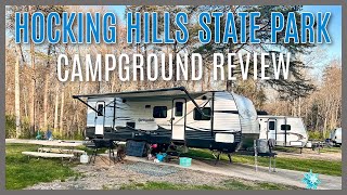 Hocking Hills State Park Campground REVIEW + TOUR!