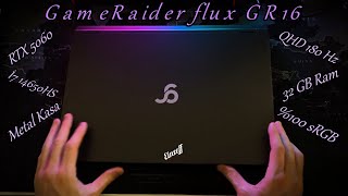 GameRaider Flux GR16 - Rtx5060  F/P CANAVARI Laptop İncelemesi