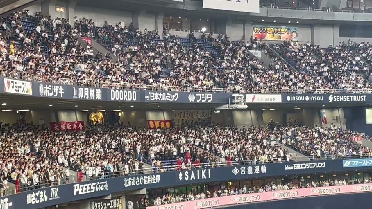 球場の雰囲気一変！丑男　-COW BOY-連発！オリックスバファローズ　チャンステーマ　2024.6.2