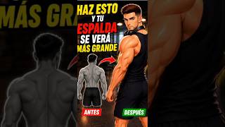 El ERROR que hace tu espalda PEQUEÑA #gym #viralshorts #shorts