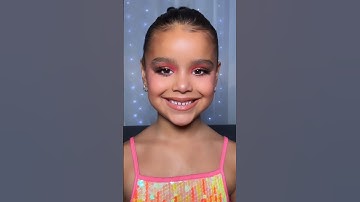 Selena Gomez Inspired Makeup | Makeup By 7 Year Old Kassie