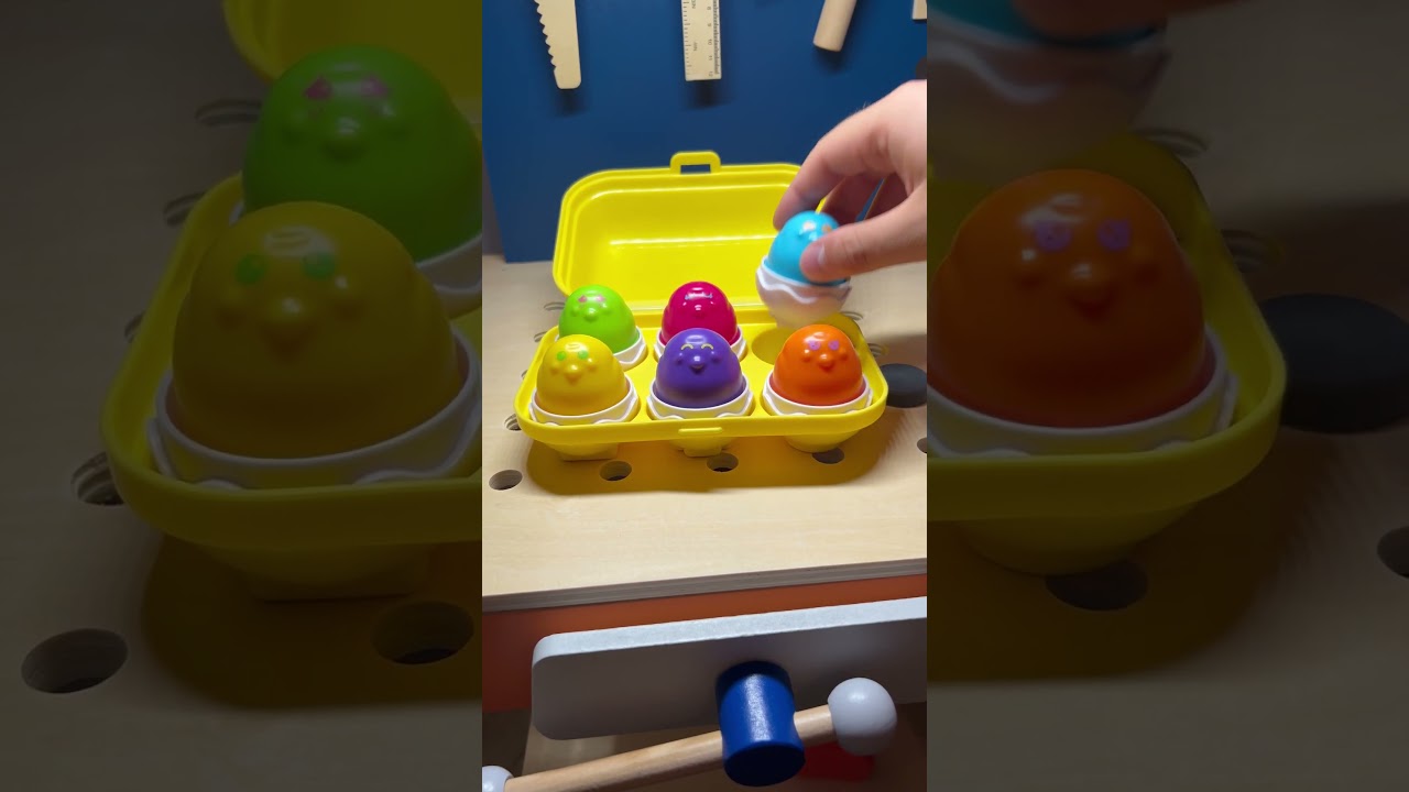 Surprise Toy Eggs Unboxing  Fun with Colors and Shapes! #toyunboxing  #surpriseeggs #kidsfun