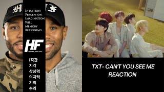 Txt Cant You See Me Reaction K-Pop Higher Faculty