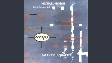Nyman: String Quartet No. 1 - fig. G