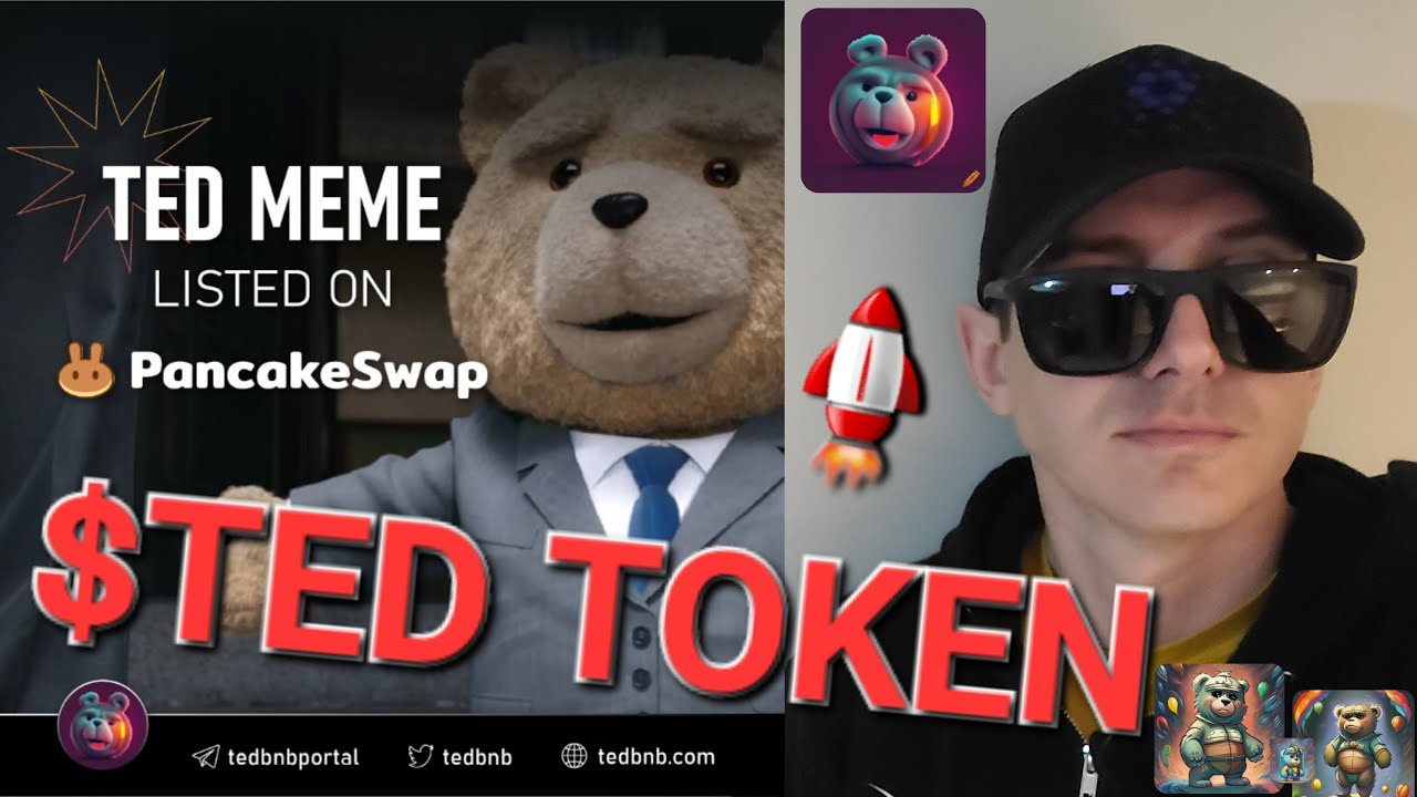 $TED - TED BNB TOKEN CRYPTO COIN ALTCOIN HOW TO BUY MOVIE BSC ETH MARK ...