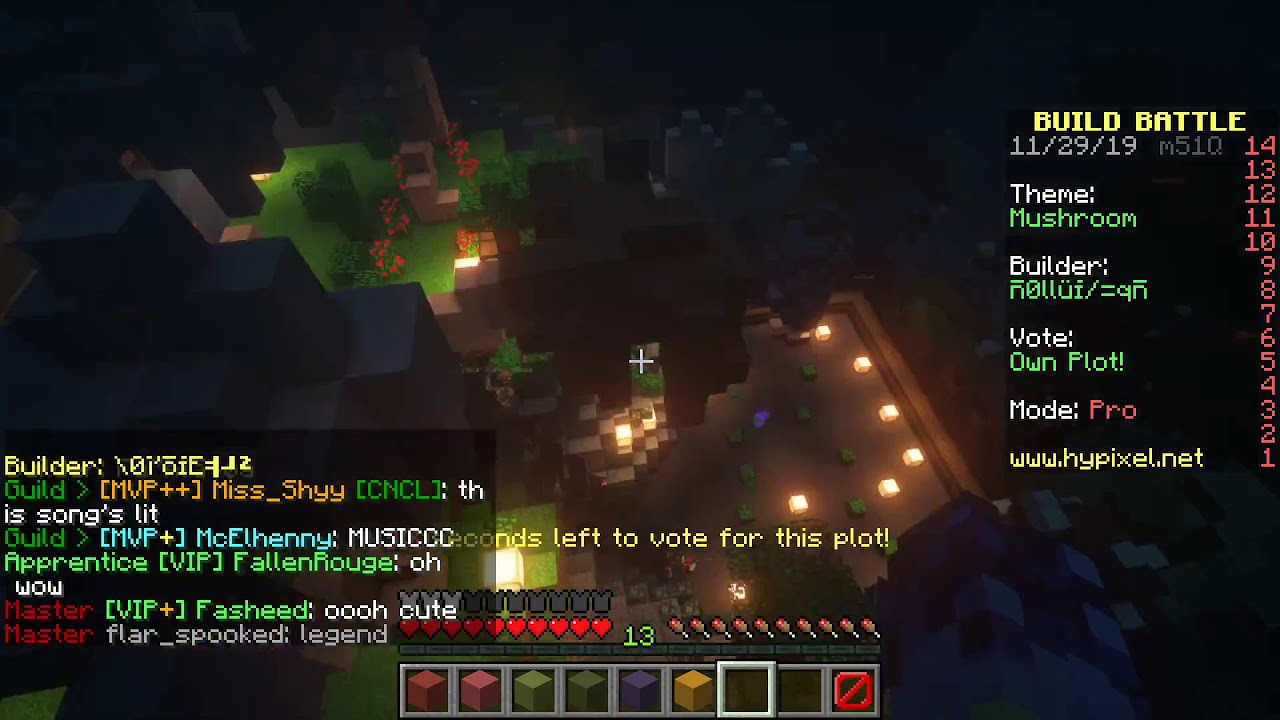 Minecraft Build Battle Hypixel - YouTube