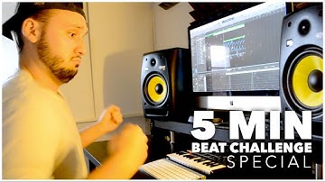 5 Minute Making a Beat Challenge!! THIS SHIT SLAPS!! (making a beat In 5 minutes with Logic Pro X)