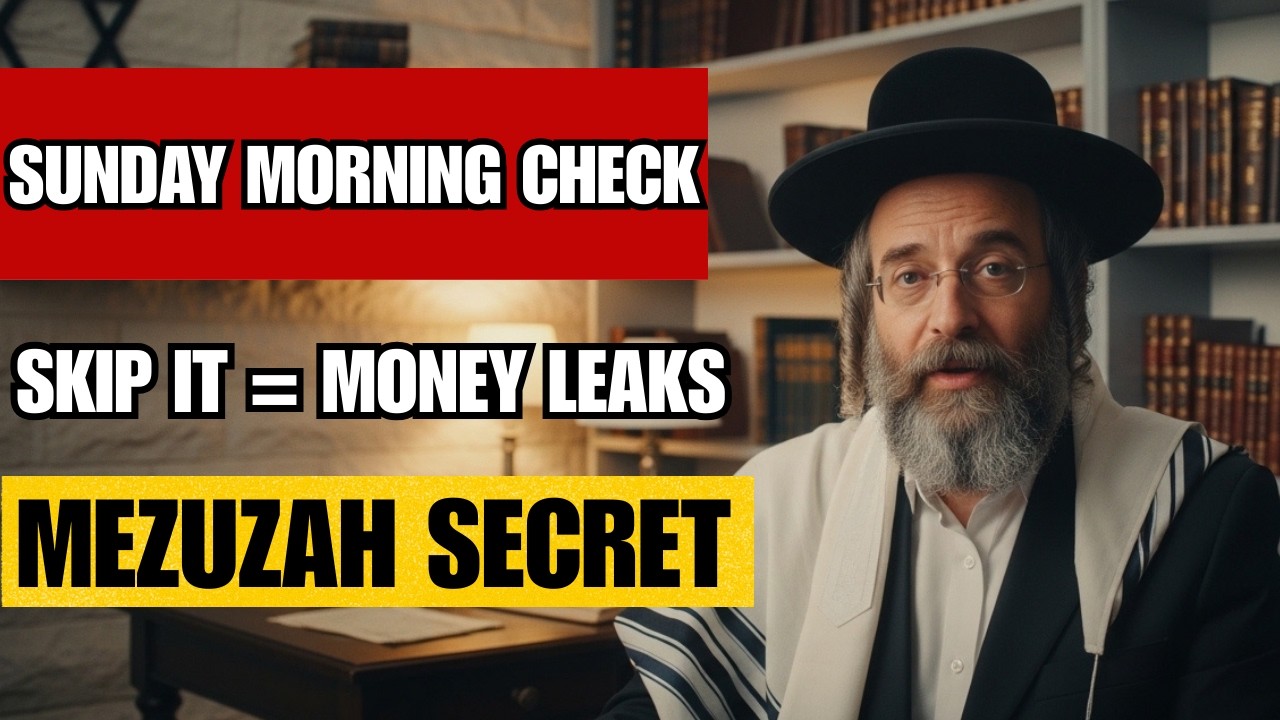 Why Jewish Families Check THIS Every Sunday Morning — Money Disappears If You Don't (Mezuzah Secret)