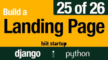25 of 26 | Styling the Jumbotron | Hiit Startup | Django Tutorial