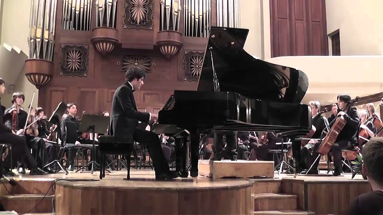 Pedro Emanuel Pereira plays F. Liszt Piano Concerto No. 2 in A major, S. 125 (part 2)