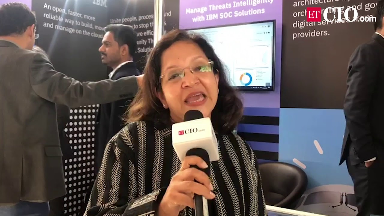 Deepali Naair at ETCIO Annual Conclave 2020