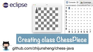 Java Chess 008: Creating class ChessPiece
