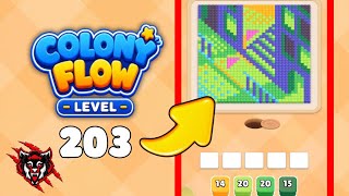 Details Colony Flow Level 203 Game Walkthrough Guide