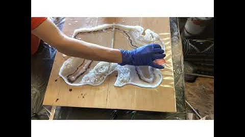 #2 Free Form Resin Geode Layer 1