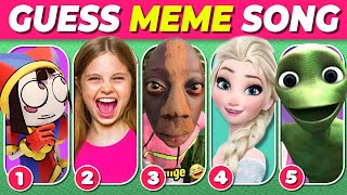 🔥🎵GUESS MEME & Who's DANCING🎤Salish Matter, Tenge Tenge, Elsa, MrBeast, King Ferran, Lay Lay, Panda