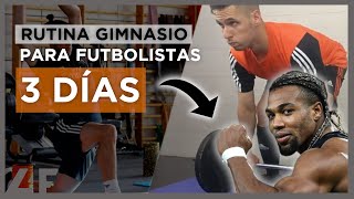 ¡Una de NUESTRAS RUTINAS de GIMNASIO para FUTBOLISTAS! 🌟 ENTRENAMIENTO de FUERZA [3 días/semana] screenshot 4
