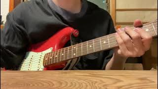 ［guitar solo cover] Satria The Monster-I'll Be My Own Tonight