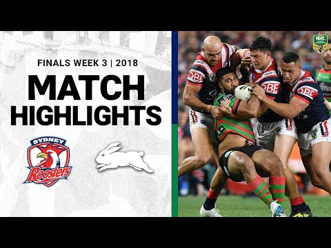 NRL 2018 Highlights | Finals Week 3 | Sydney Roosters v South Sydney Rabbitohs