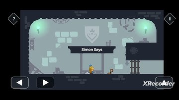 Tricky castle level 58,. solution (Simon
