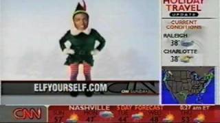 Elf Yourself Clip from CNN