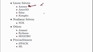 Trilinos & PyTrilinos Overview