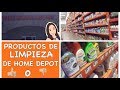 Tour por Home Depot Productos de Limpieza