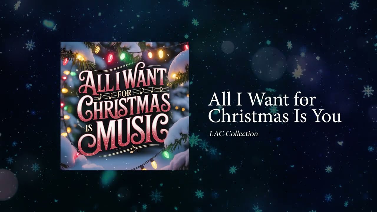 LAC Collection · All I Want For Christmas Is You 🎄 Instrumental