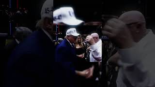 DONALD TRUMP ENTERS TO THE OCTAGON | UFC WHITE HOUSE EVENT #iliatopuria #topuria #ufc #phonk #trump