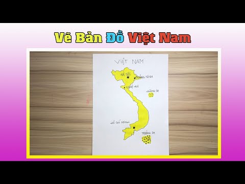 Tô Màu Bản Đồ Việt Nam - Vẽ và tô màu chữ S bản đồ Việt Nam | bản đồ Việt Nam |