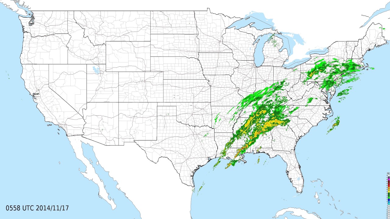 4K Time Lapse Weather Animation for November 2014 YouTube