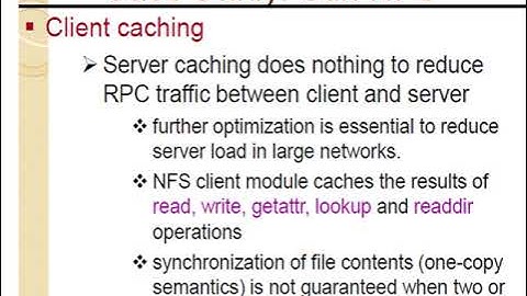 UNIT V   SUN NFS CASE STUDY VIDEO
