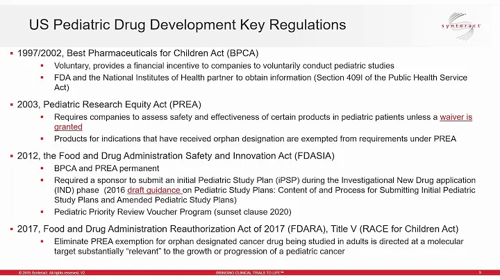 An Overview & Comparison of US and EU Pediatric Drug Development Regulations and Processes - DayDayNews